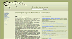 Desktop Screenshot of farmingtonsquare.org